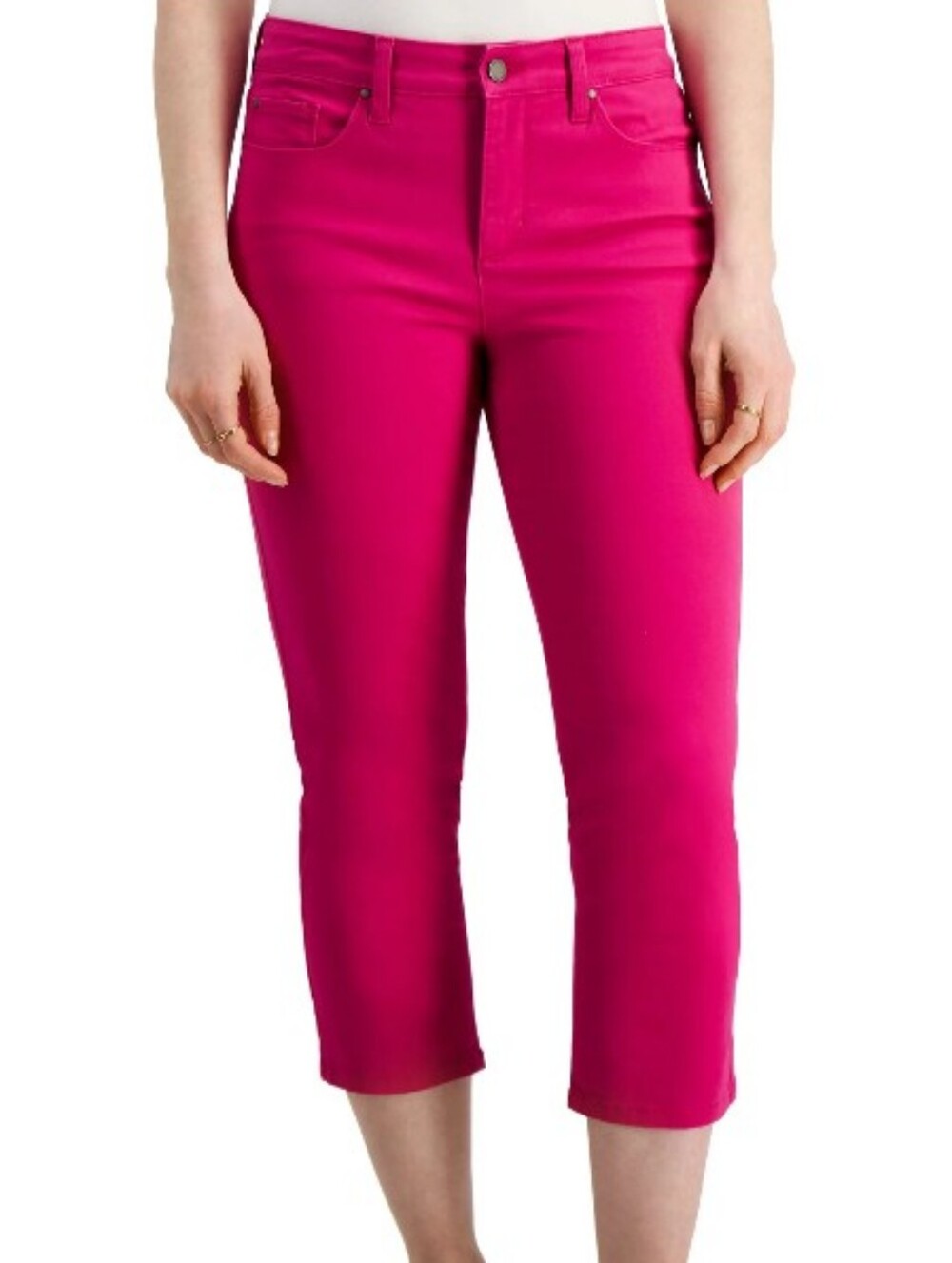 NWT Macy's Charter Club Capri Bristol Pants with Tummy Control Size 4 PINK TUTU
